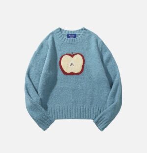 sueter mazano Sueter azul estampado