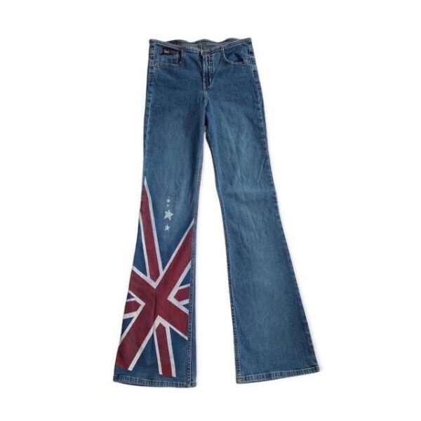 Pantalón Mezclilla acampanado